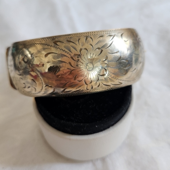 BIRKS Gold Filled Cuff Bracelet - Picture 2 of 16
